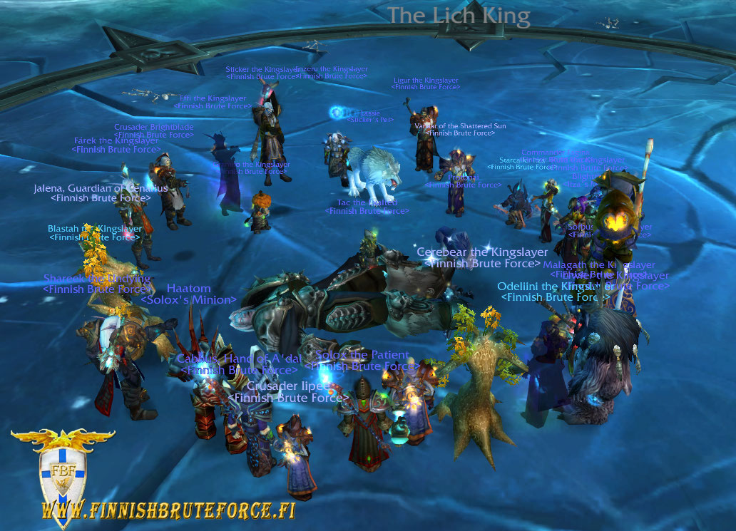 Finnish Brute Force World of Warcraft Dragonflight guild on EUAszune